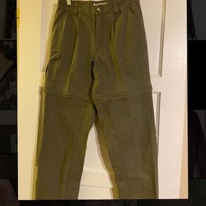 Columbia Zipoff convertible Cargo Pants